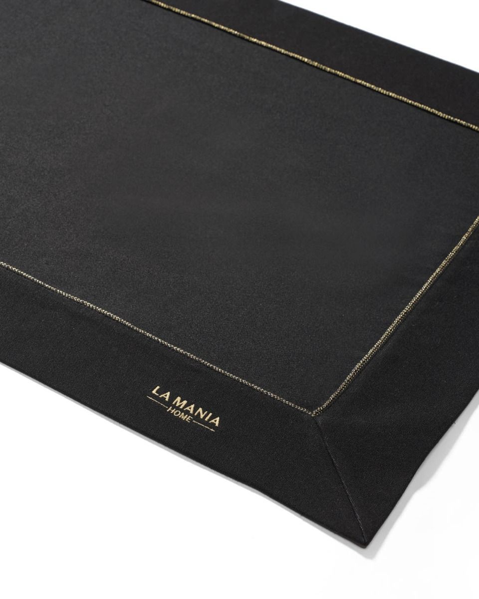 Bieżnik Bauhaus Black & Gold II