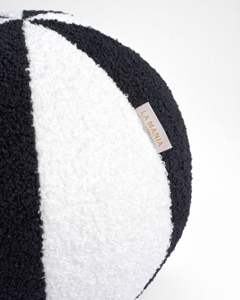 Poduszka Bold Black-White S