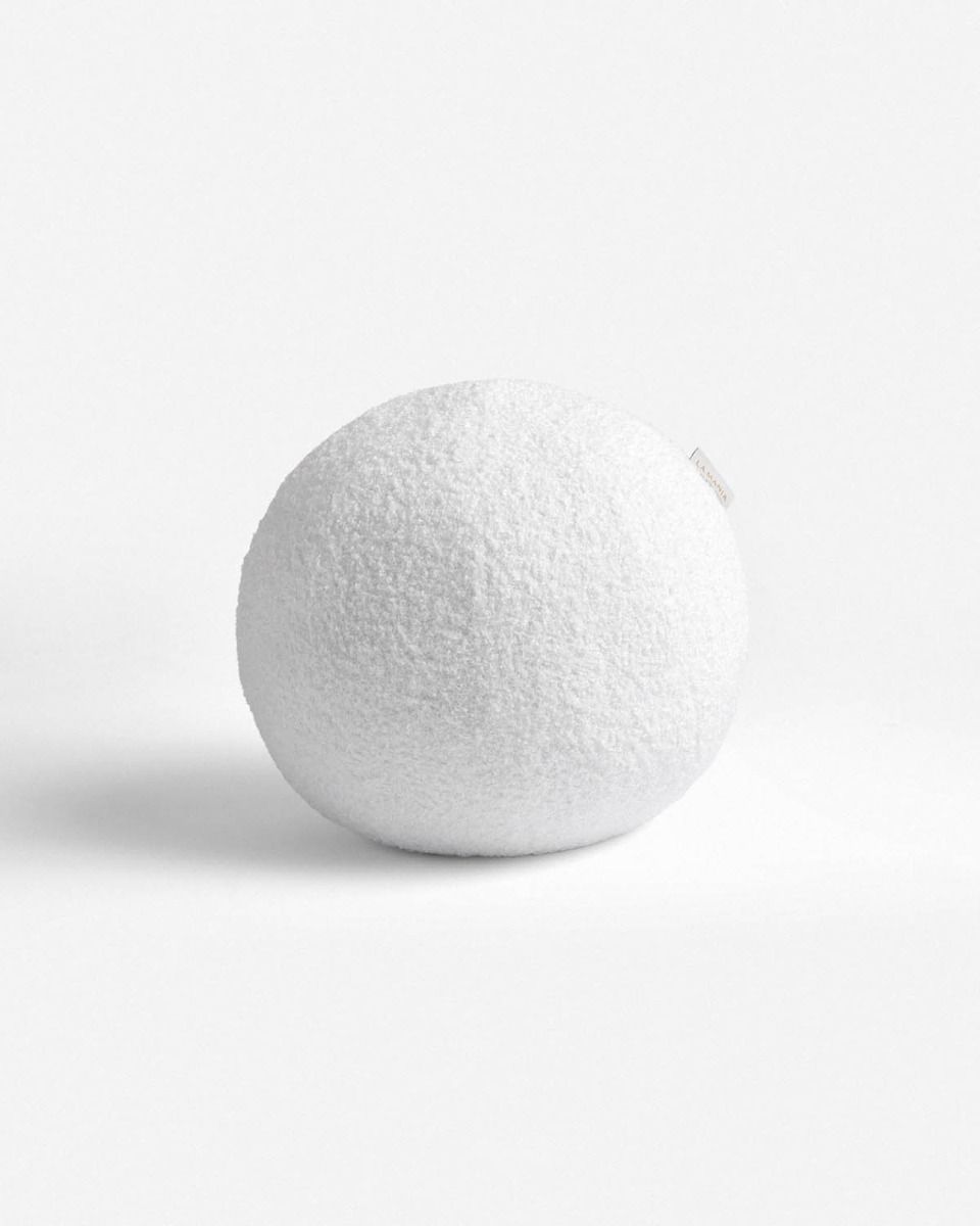 Poduszka Bold White S