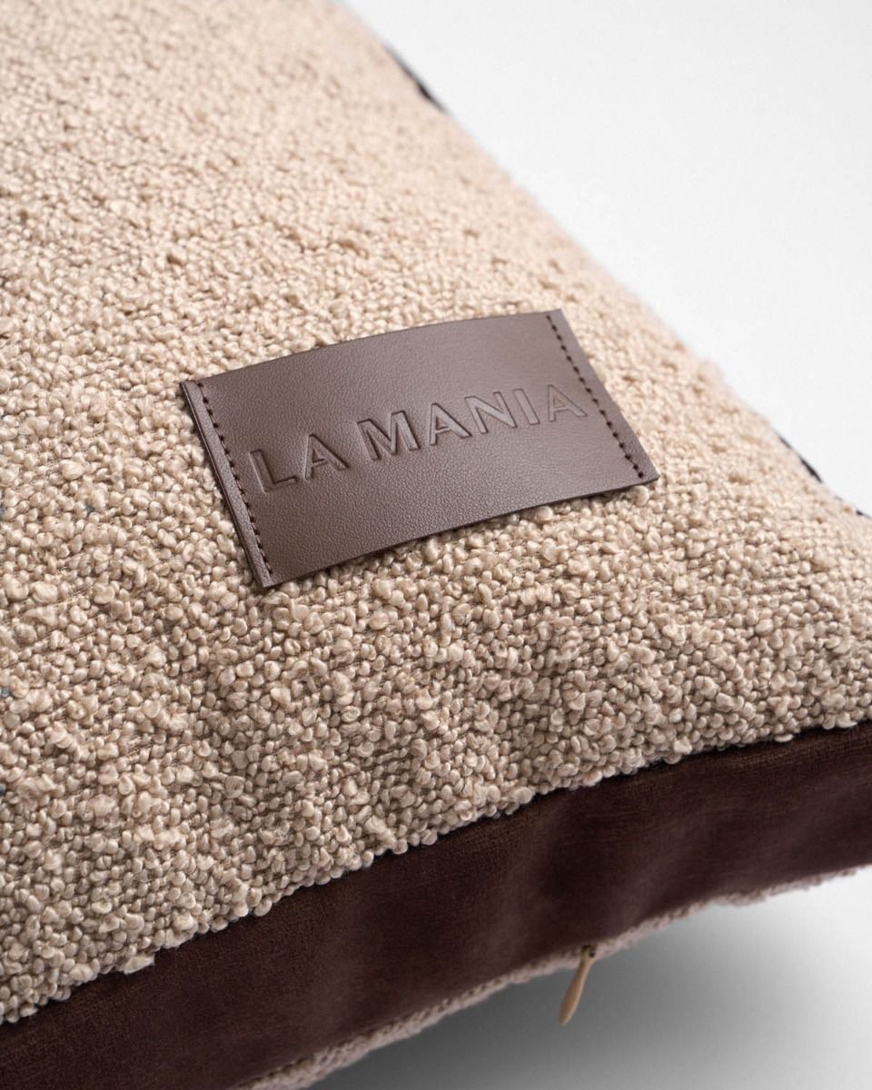 Poduszka Boucle Mocha