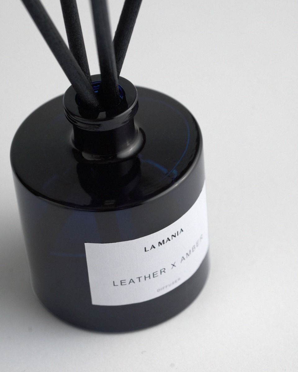 Dyfuzor Leather&Amber S