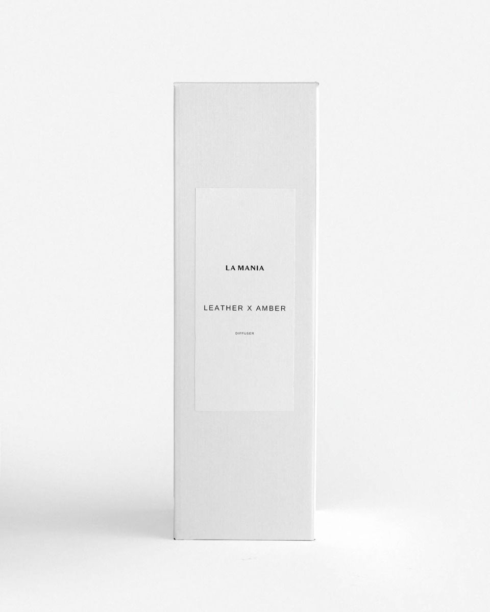 Dyfuzor Leather&Amber L
