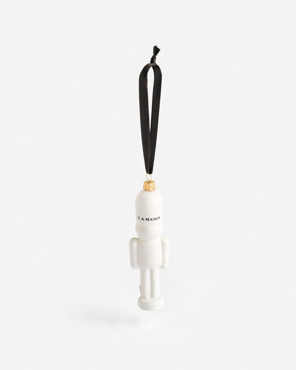 Bombka Nutcracker White