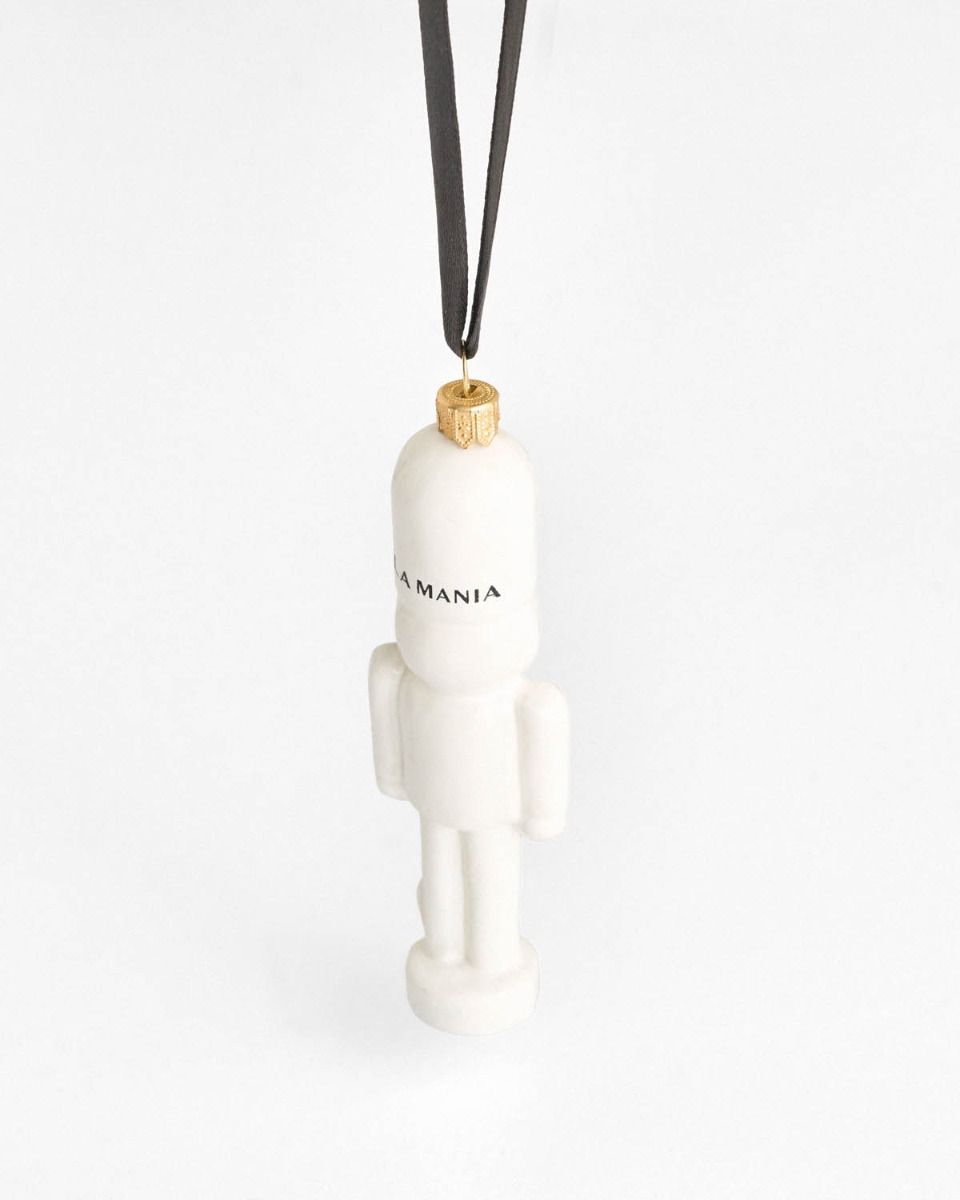 Bombka Nutcracker White