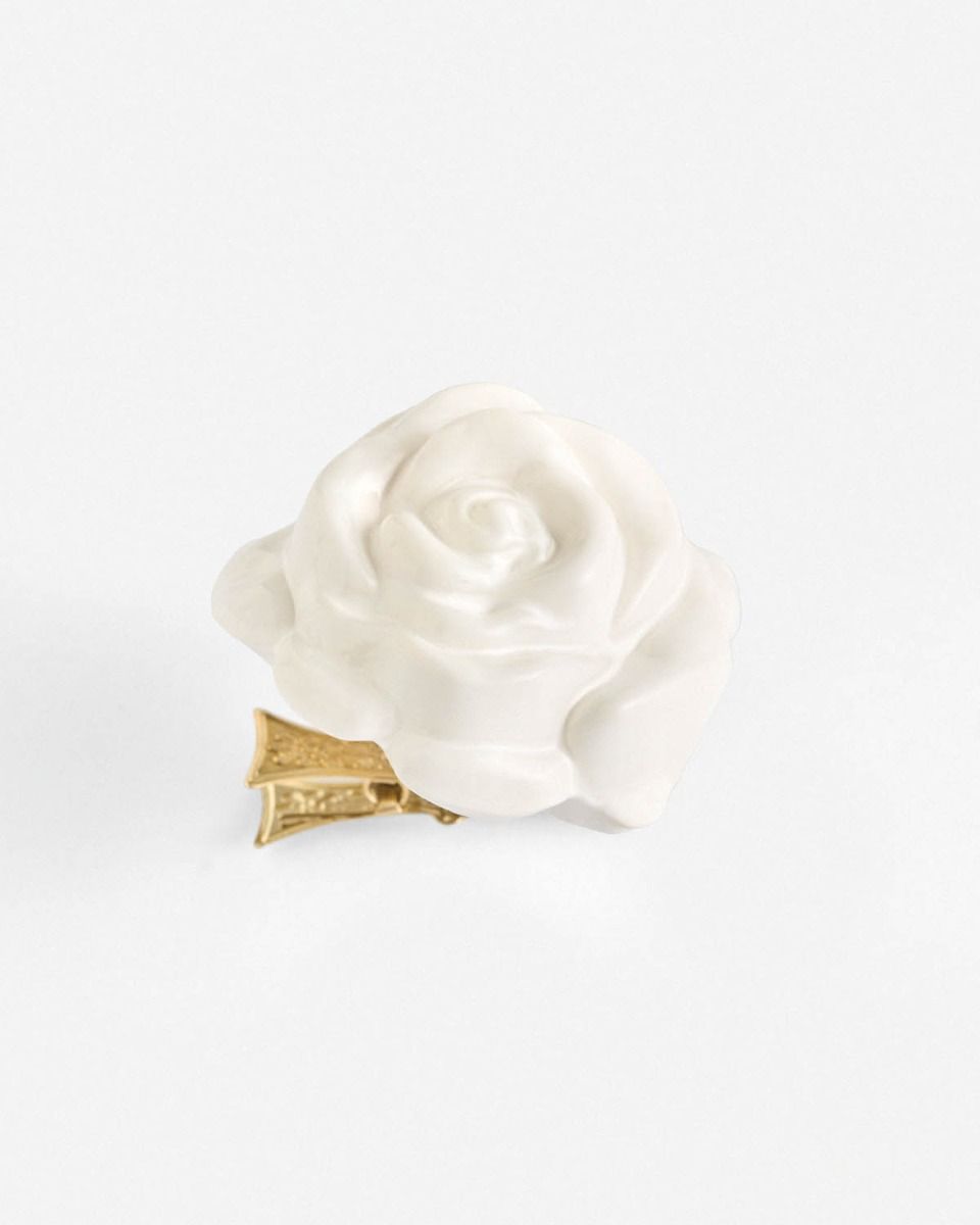 Bombka Rose White