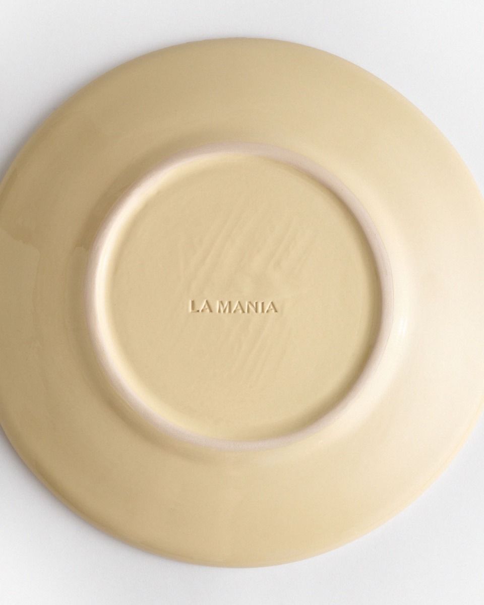 Talerz Isola Butter Yellow