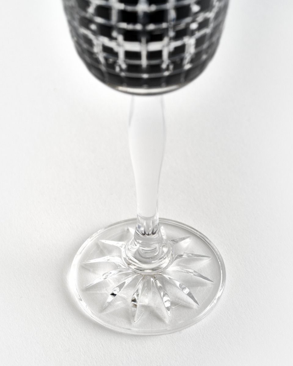 Kieliszki Clare kryształowe Noir 2 szt.