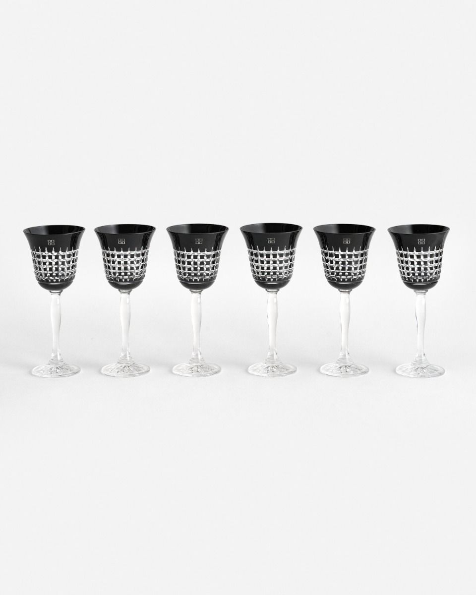 Kieliszki Clare kryształowe Noir 2 szt.