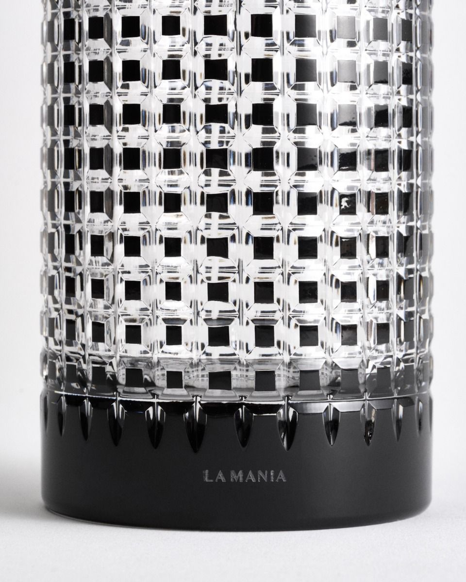 Karafka kryształowa Clare Noir