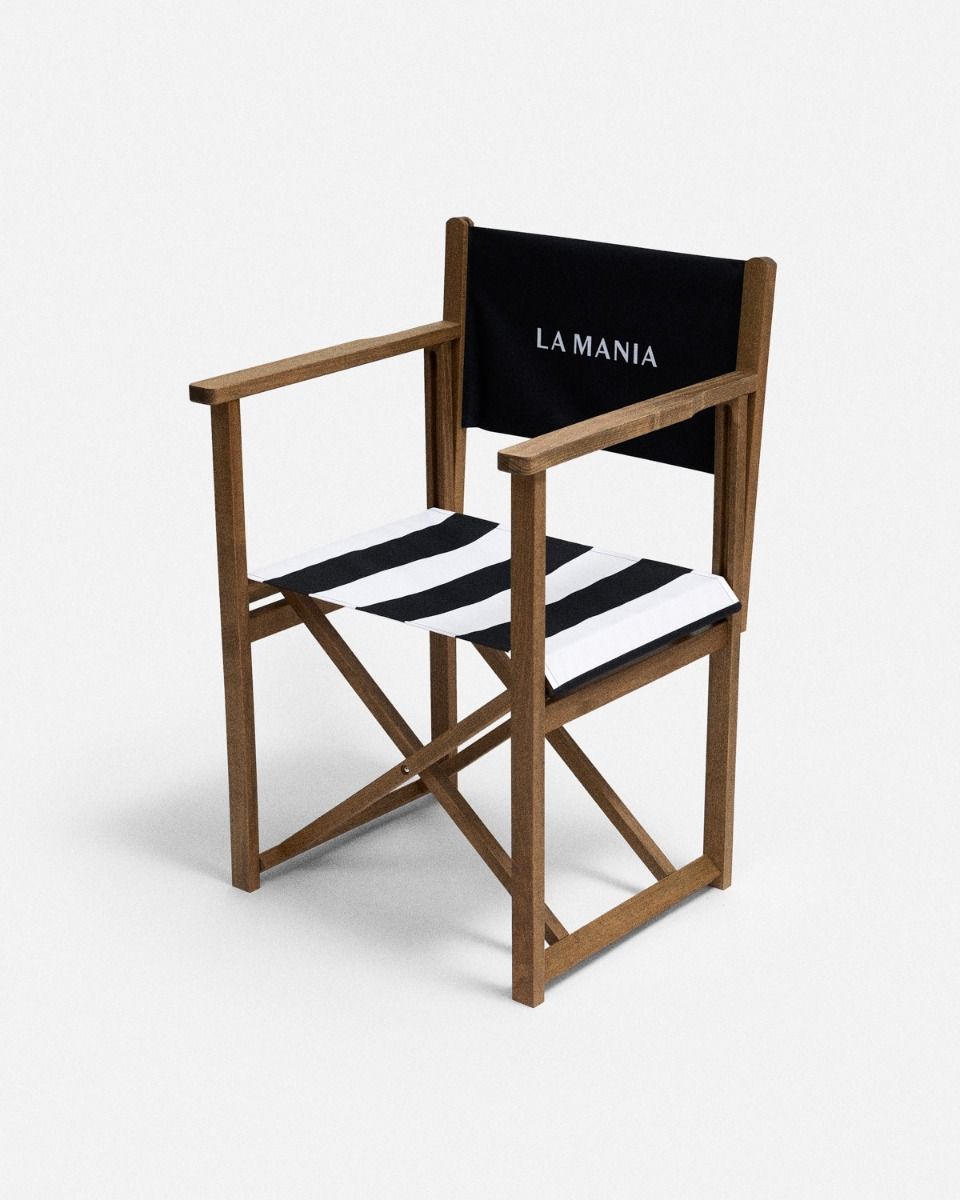 Krzesło Stripes Black