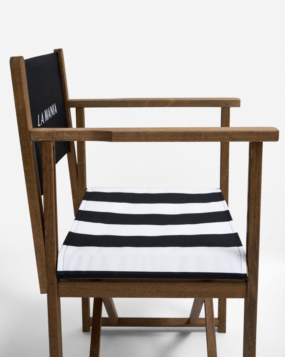 Krzesło Stripes Black
