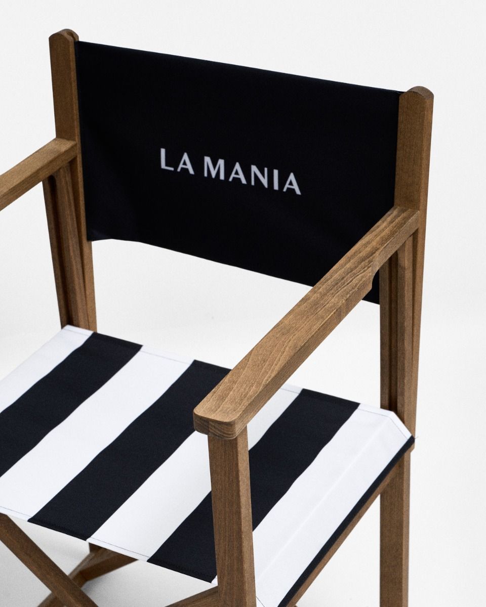 Krzesło Stripes Black