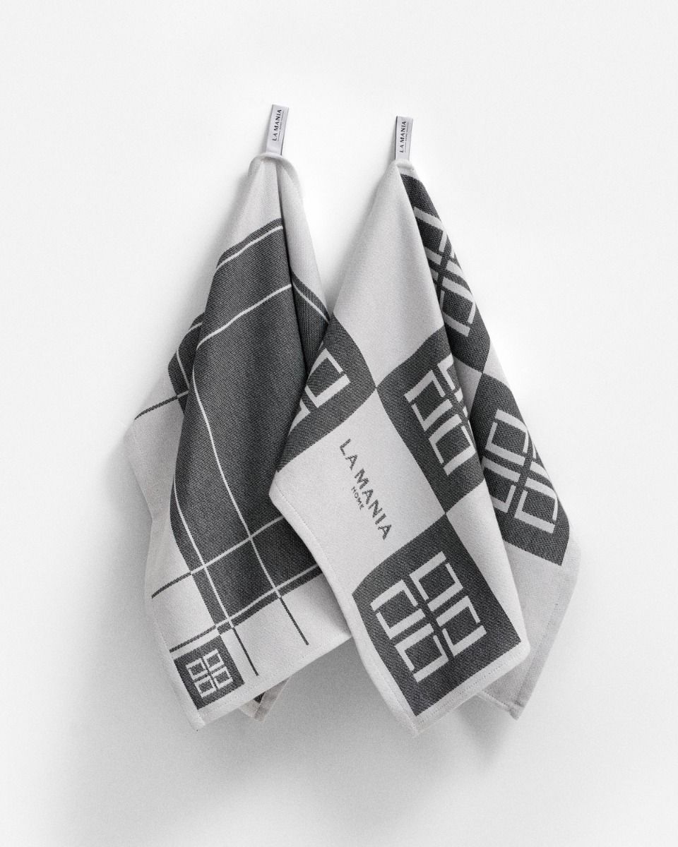 Ściereczki kuchenne Cubo Black