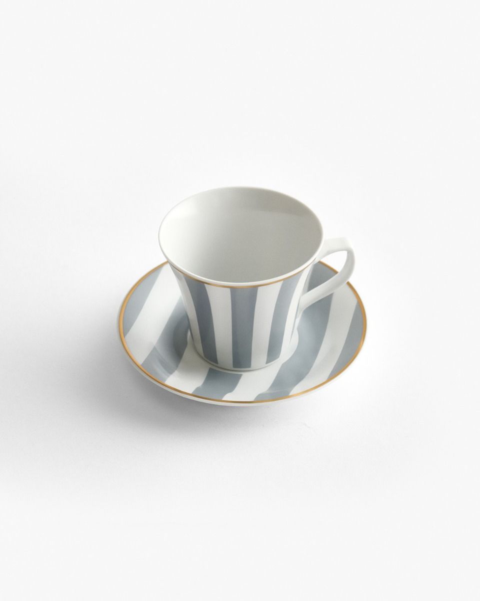 Filiżanka Stripes Gray II