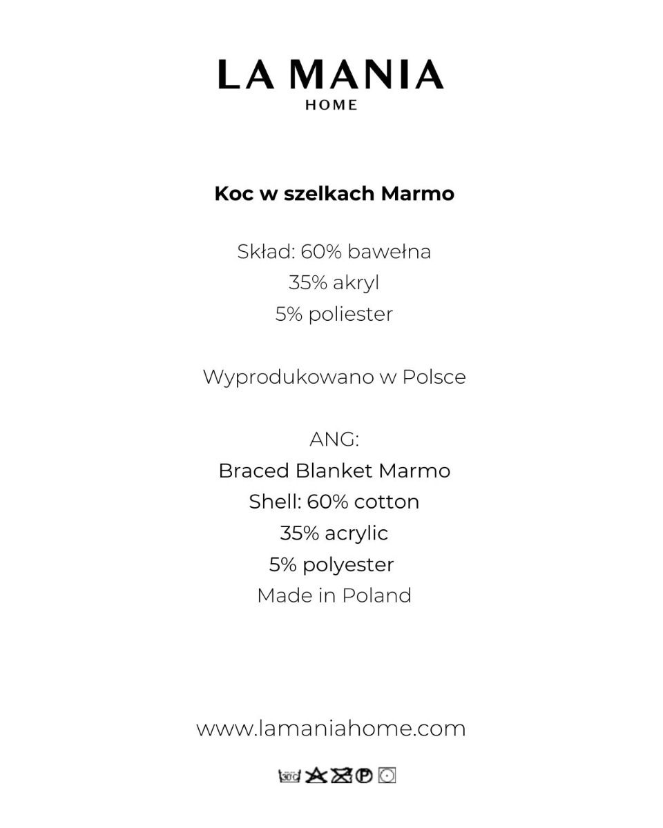 Koc w szelkach Marmo