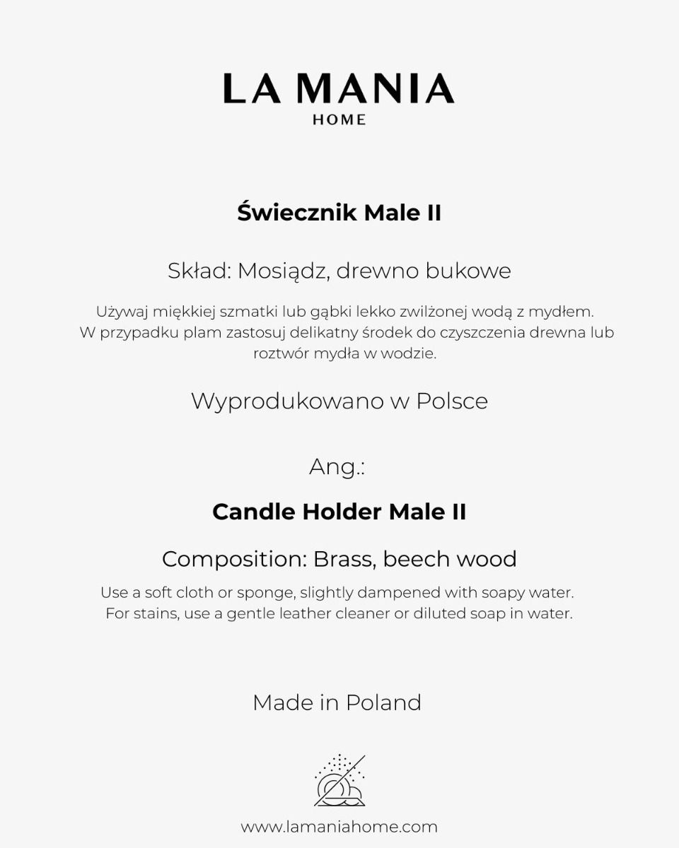 Świecznik Male II Large