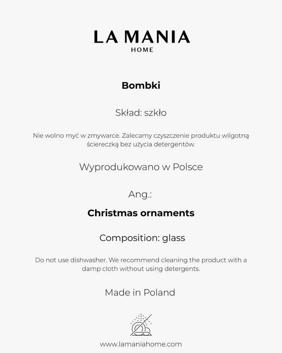 Bombka Rose White II