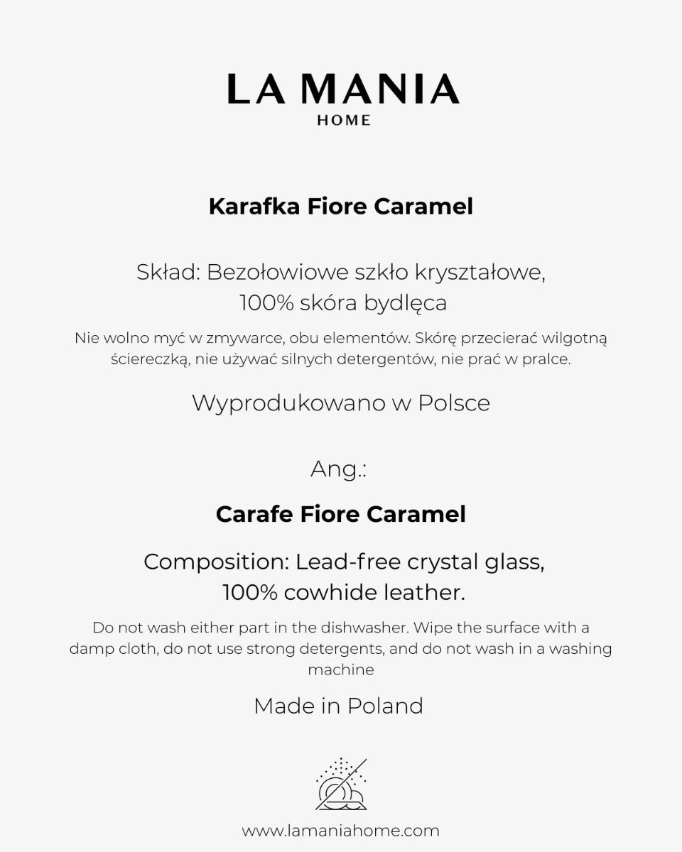 Karafka Fiore caramel