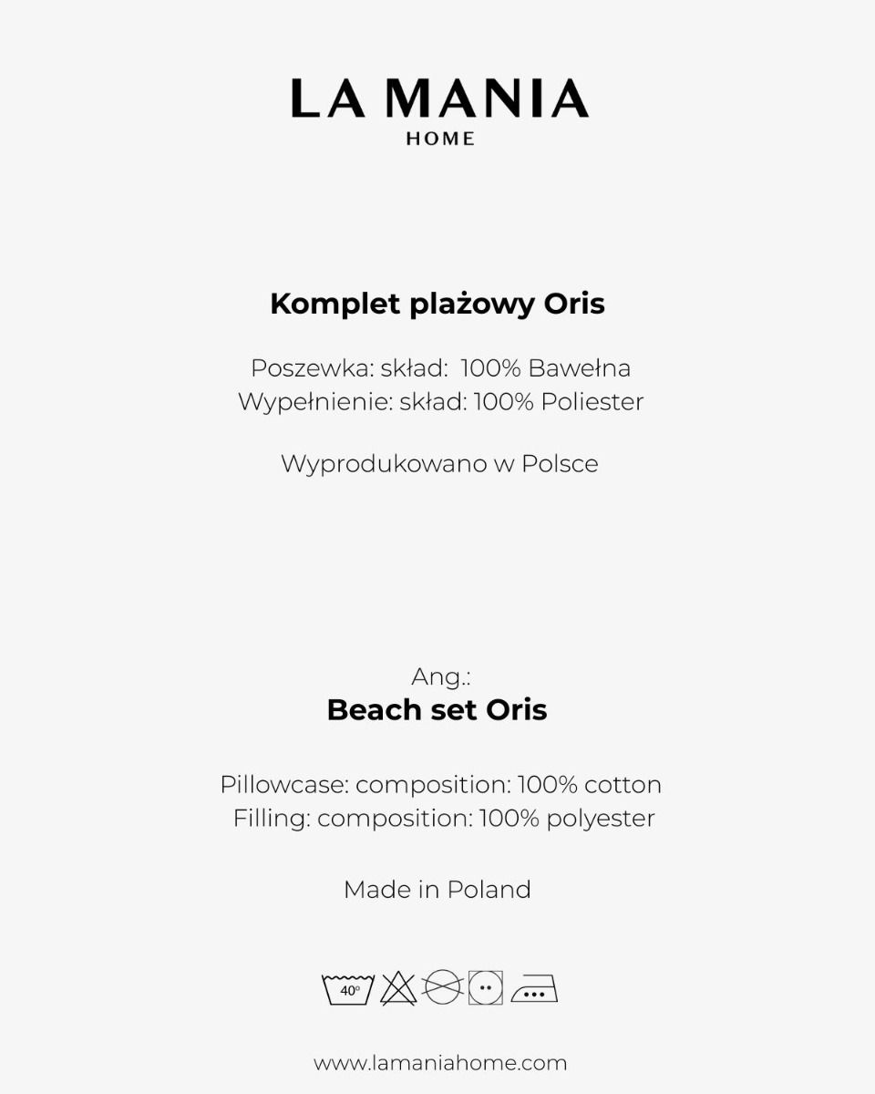 Komplet plażowy Oris