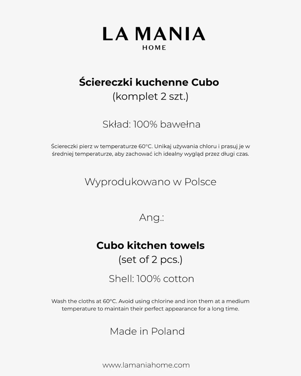 Ściereczki kuchenne Cubo