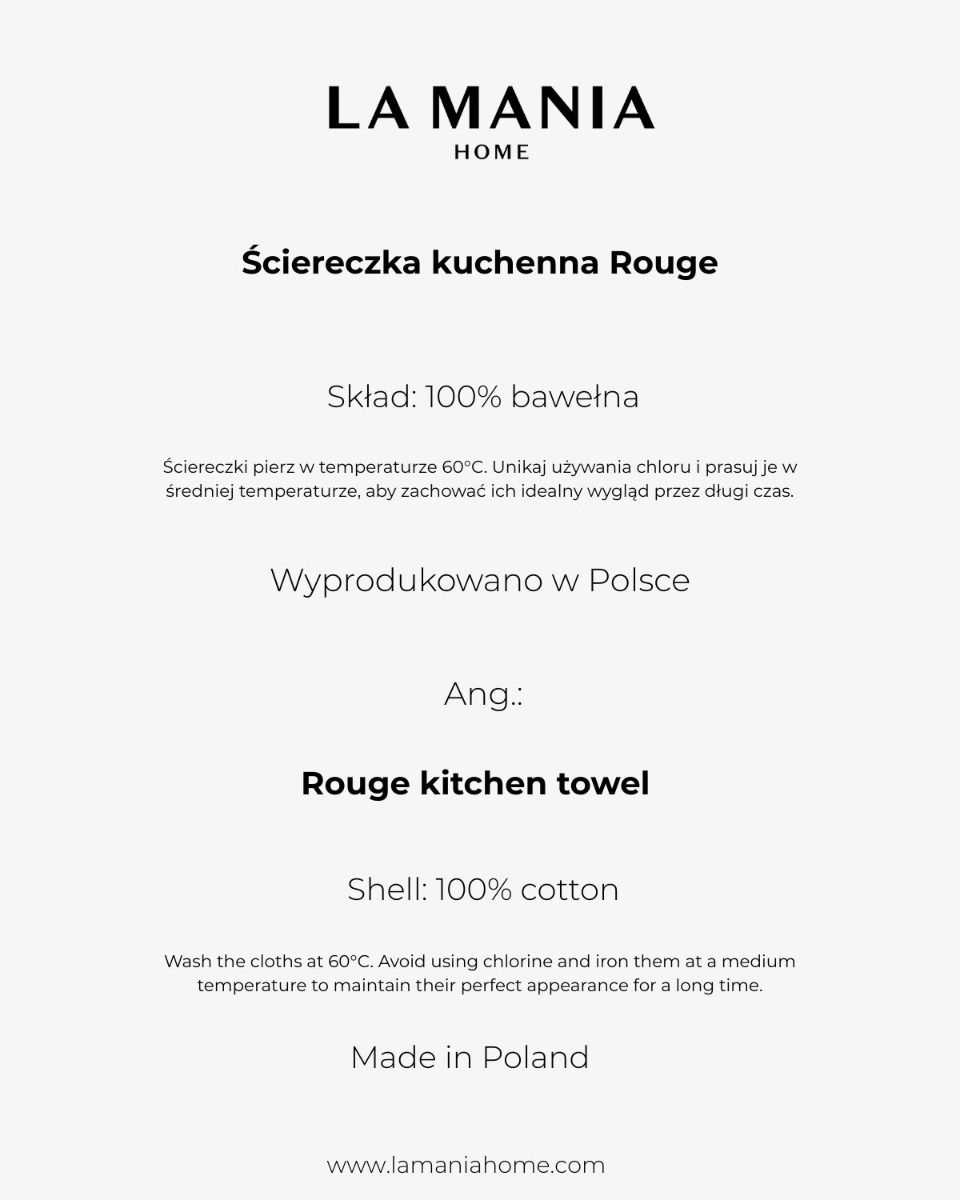 Ściereczka Rouge Mania