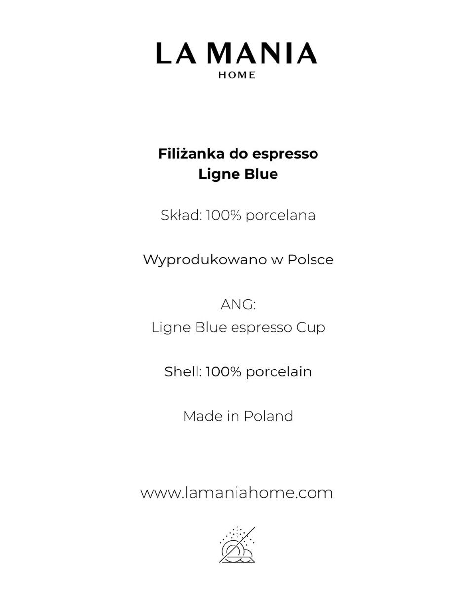 Filiżanka do espresso Ligne Blue