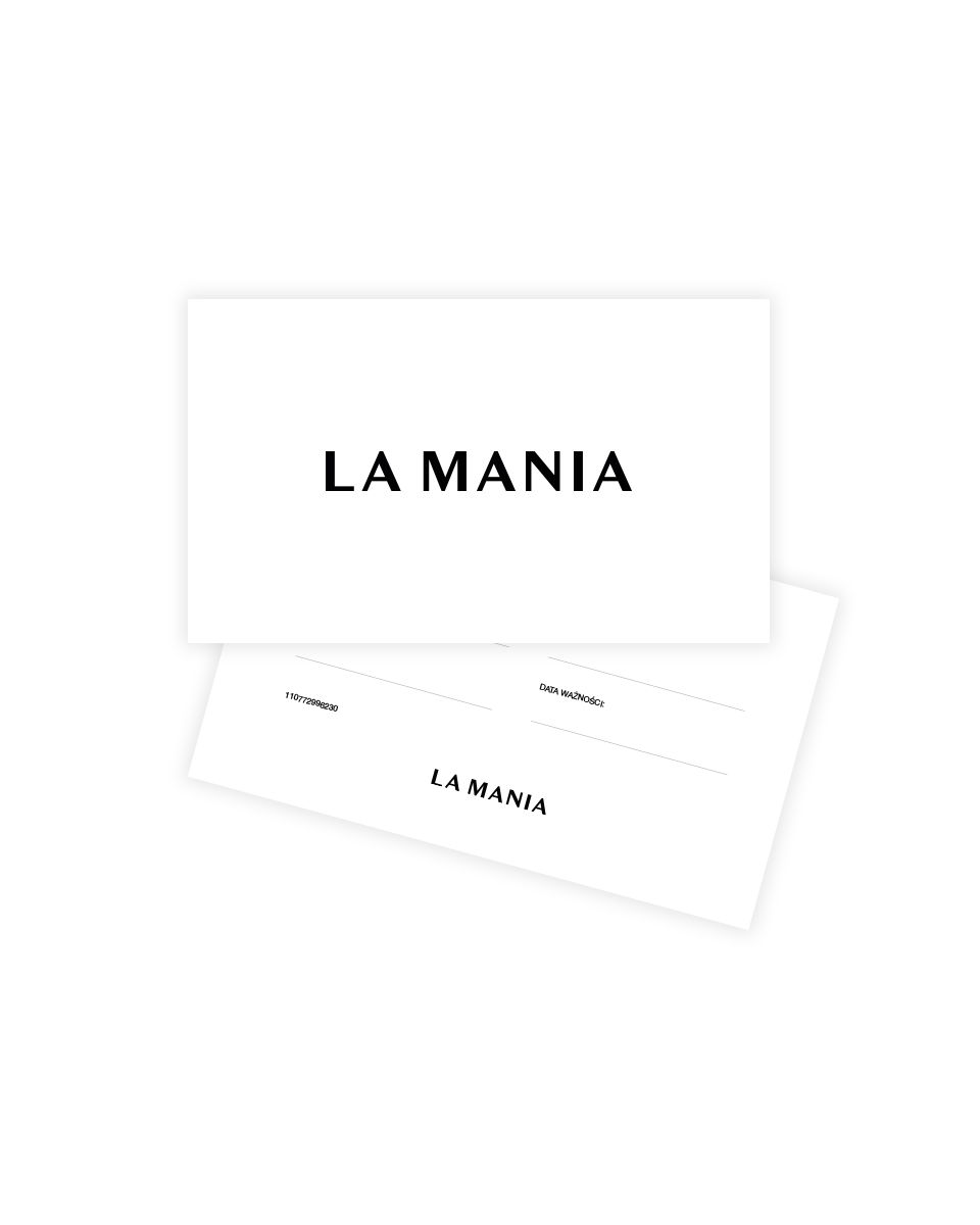 Karta podarunkowa La Mania Home
