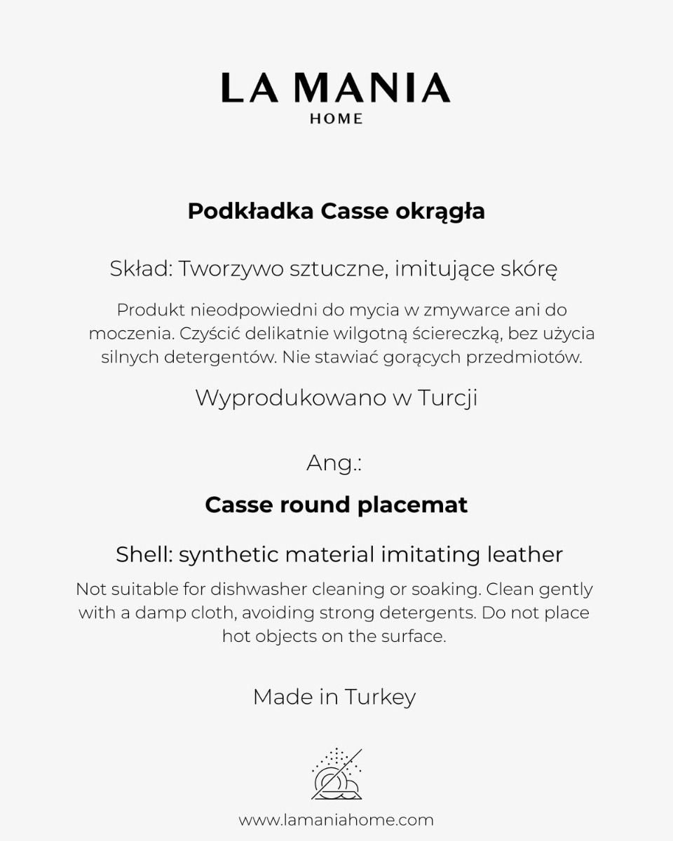 Podkładka Casse okrągła
