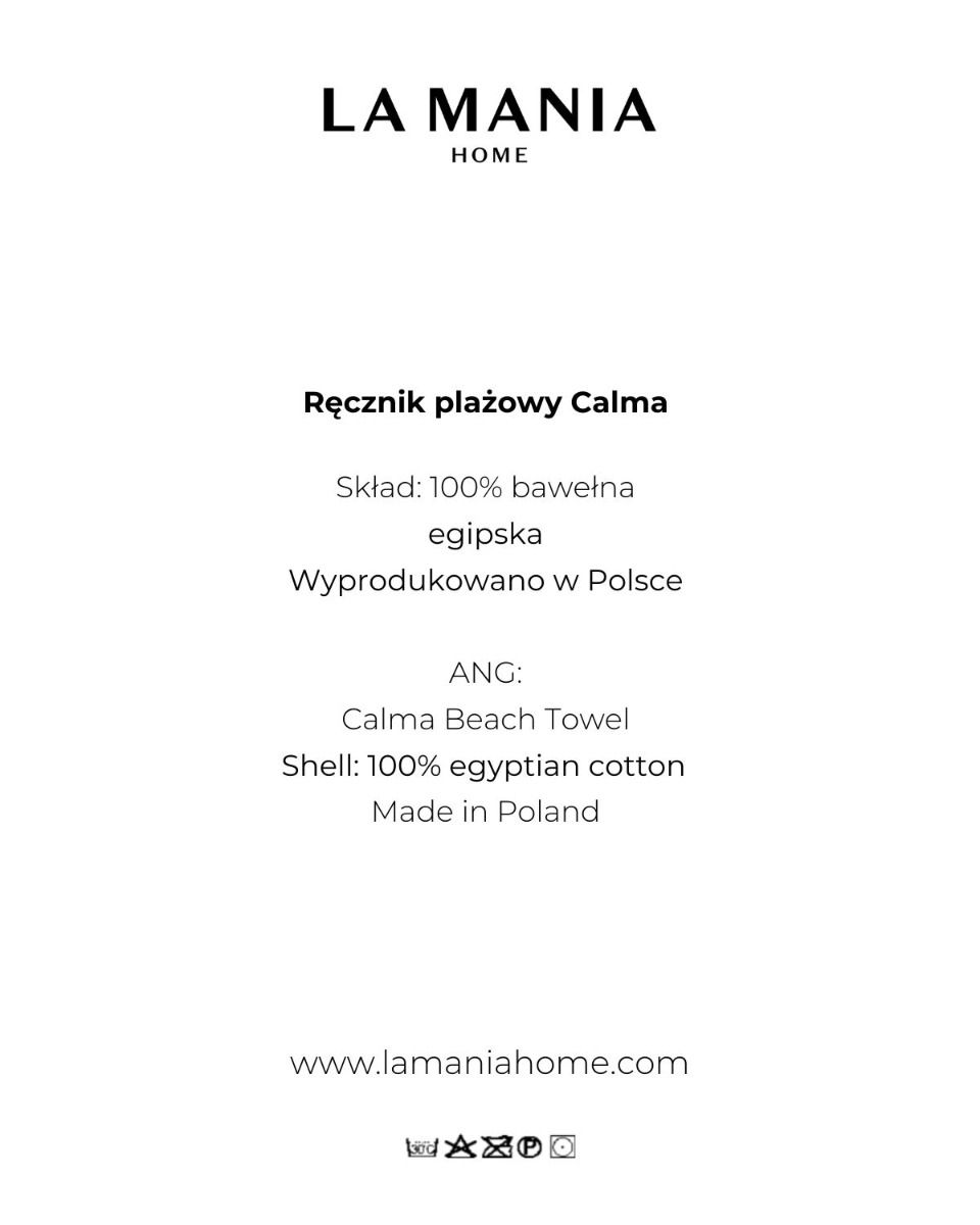 Ręcznik plażowy Calma
