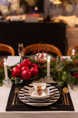 Podkładka Bauhaus Black & Gold II