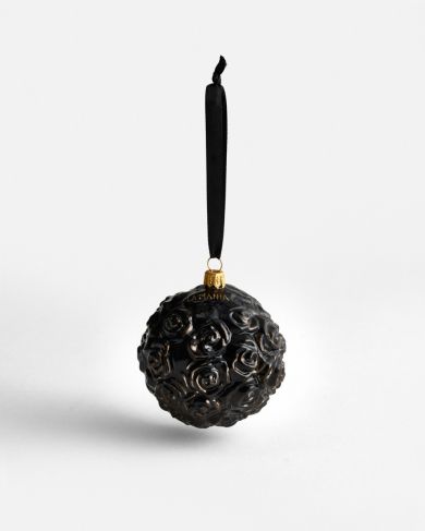 Bombka Rose Black III