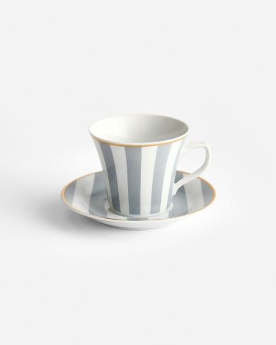 Filiżanka Stripes Gray II
