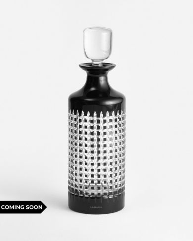 Karafka kryształowa Clare Noir