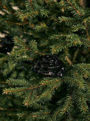 Bombka Rose Black II