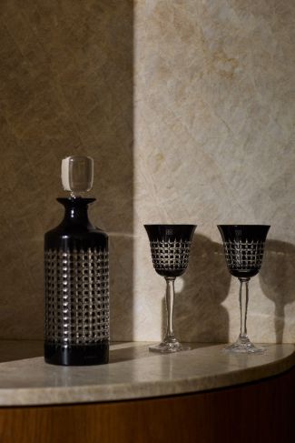 Kieliszki Clare kryształowe Noir 2 szt.