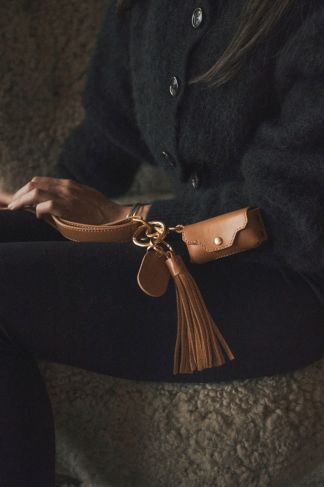 Etui na woreczki Selvo Caramel