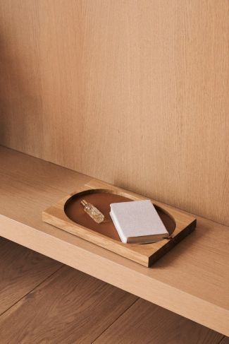 Taca z drewna dębowego Trave