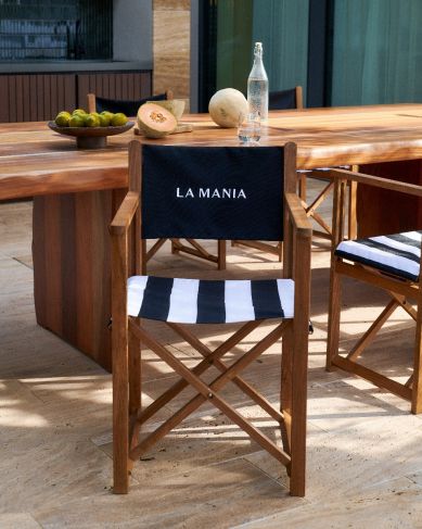 Krzesło Stripes Black