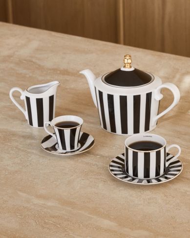 Filiżanka do espresso Stripes black